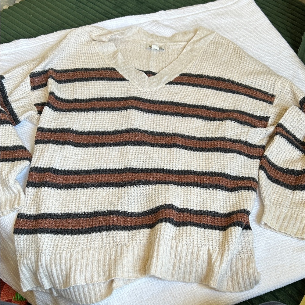 American Eagle women’s striped sweater
